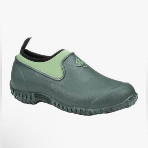 Muck Boot Company Women's Muckster 2 Low Green Slip-On Rain Shoes 9 9W - Picture 1 of 9